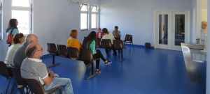 Interior da Extensão de Saúde de Souselo requalificado