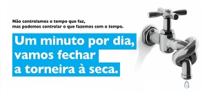 “Vamos fechar a torneira à seca”