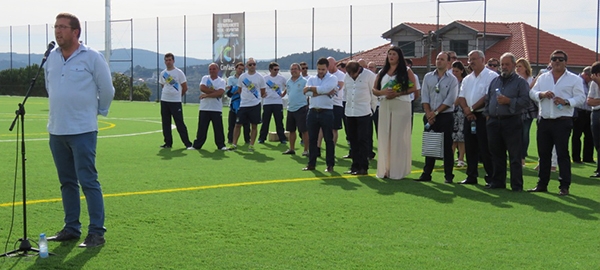 Requalificação do campo de futebol e homenagem ao Sr. Manuel Jesus Teixeira